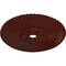Ekena Millwork Melonie Ceiling Medallion (Fits Canopies up to 6 1/4"), 36 1/4"OD x 1 7/8"P, Brushed Mahogany CM36MEBMF - alternate 3